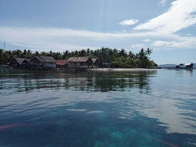 Basecamp view from the sea 